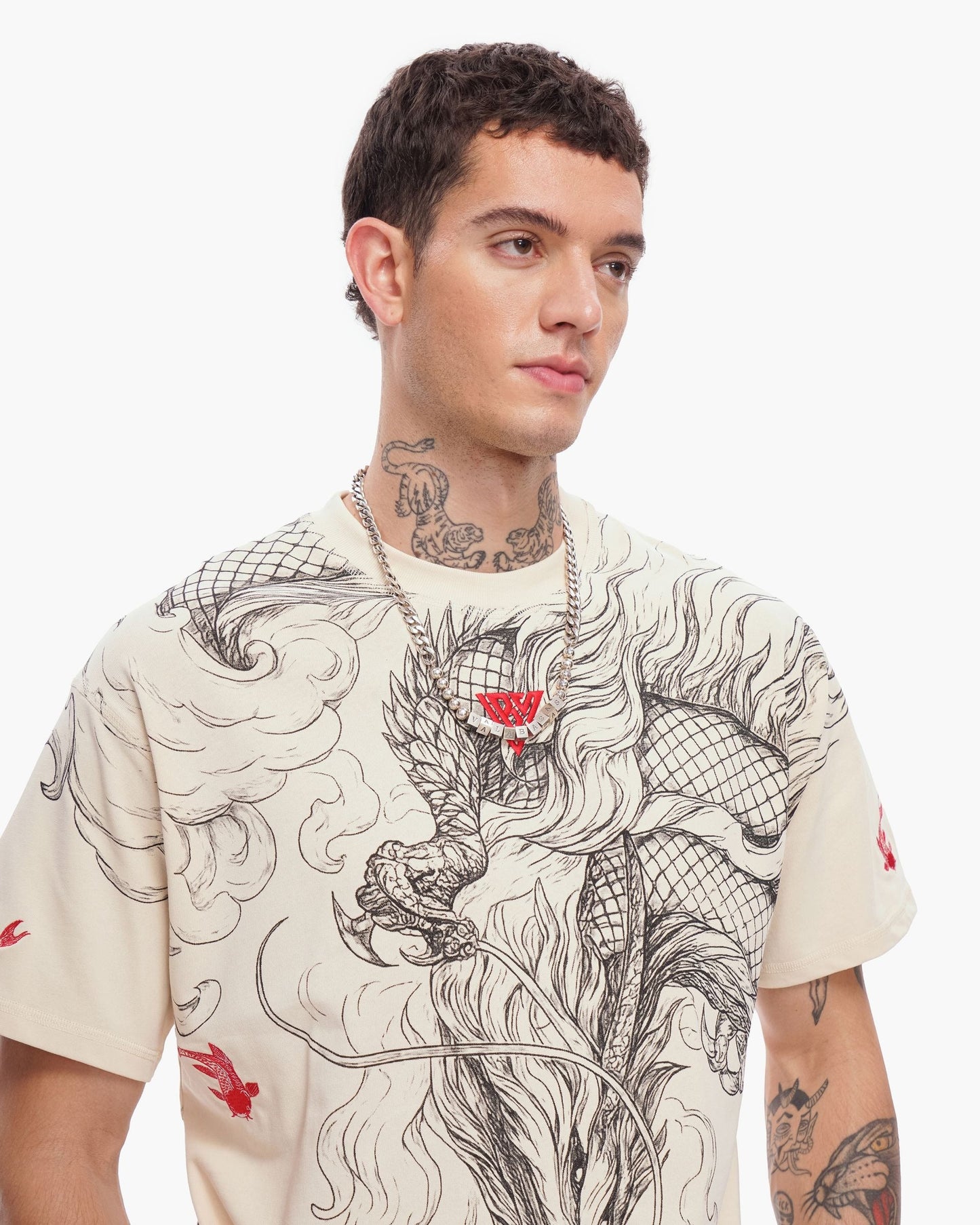 Valabasas Mythic Flow Tee - Beige