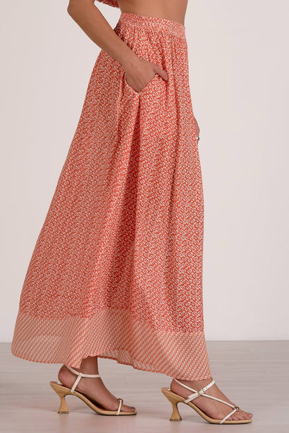 Zina Skirt Red Zina