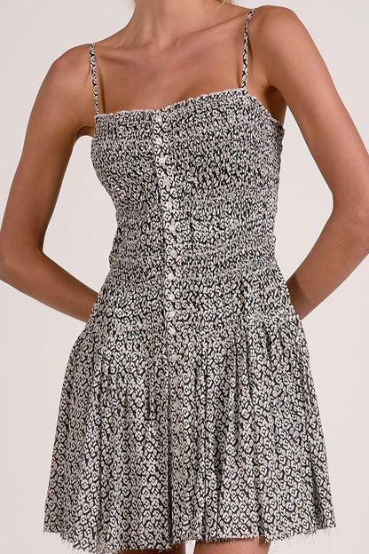 Zola Mini Dress Black Zina