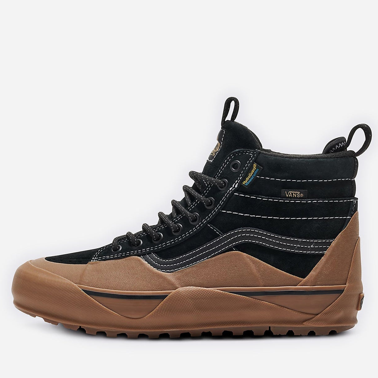 [vn0009qkb9m] Mens Vans Sk8-hi Dip Mte-2 - Black/gum