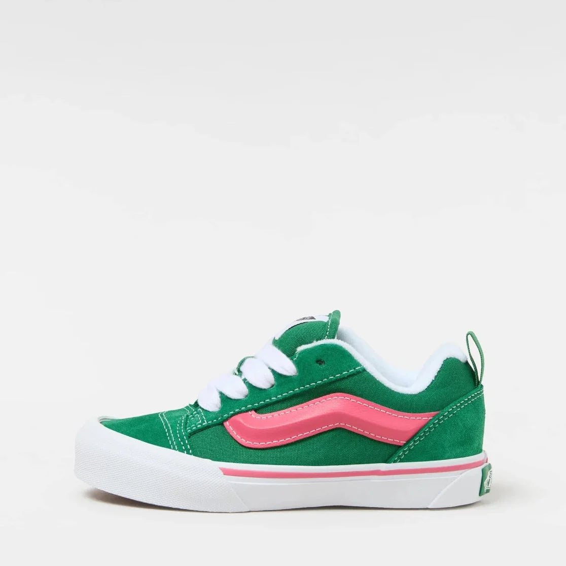 [vn000cyuboc] Preschool Vans Knu Skool - Green/pink/white