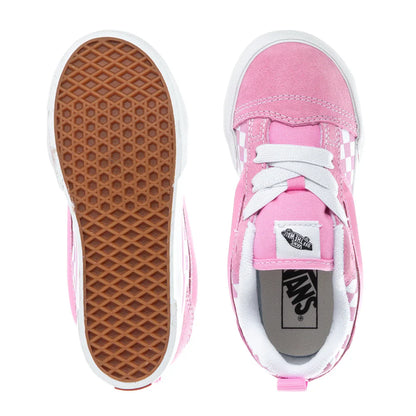 [vn000d0k2w0] Toddlers Vans Knu Skool - Pink/white