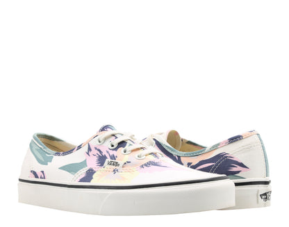 Vans Authentic Marshmallow Sneakers — Vintage Floral Low-Top