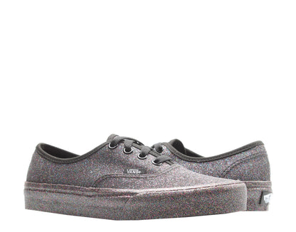Vans Authentic Rainbow Glitter Sneakers — Black Low-Top