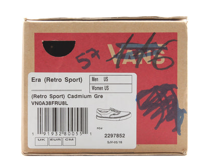 Vans Era Retro Sport Cadmium Sneakers — Green Low-Top