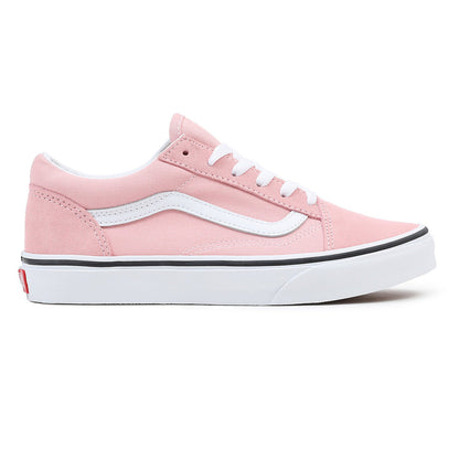 [vn0a4uhz9al] Youth Vans Old Skool - Pink/white
