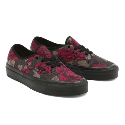 Vans Men's Ua Authentic 44 Dx 'Anaheim Factory Roses Black' Sneakers