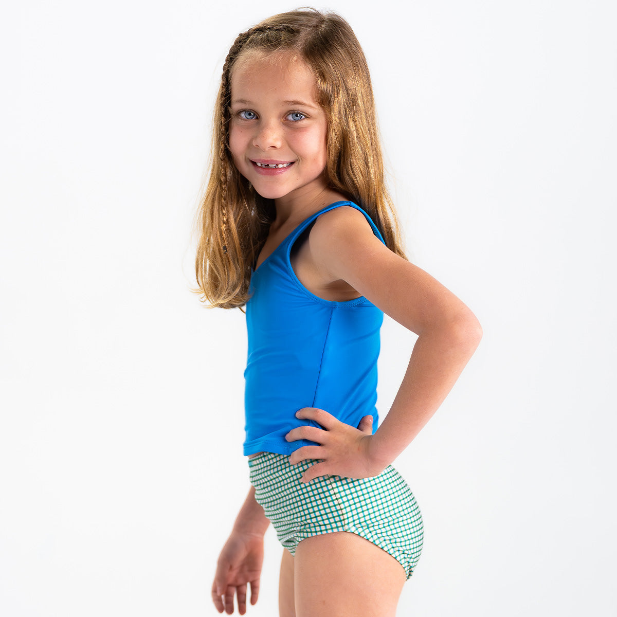 V Neck Tankini Top (Girls)