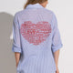 Blue White Heart