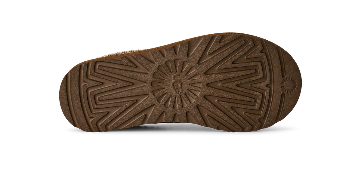 UGG Tasman II Womens Clogs — Light Bronze Suede