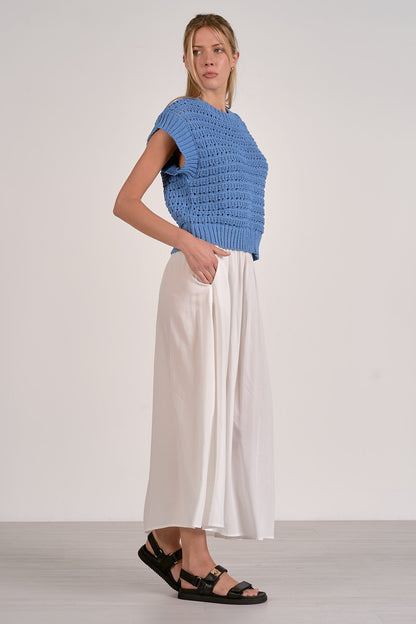 Vivi Midi Skirt White