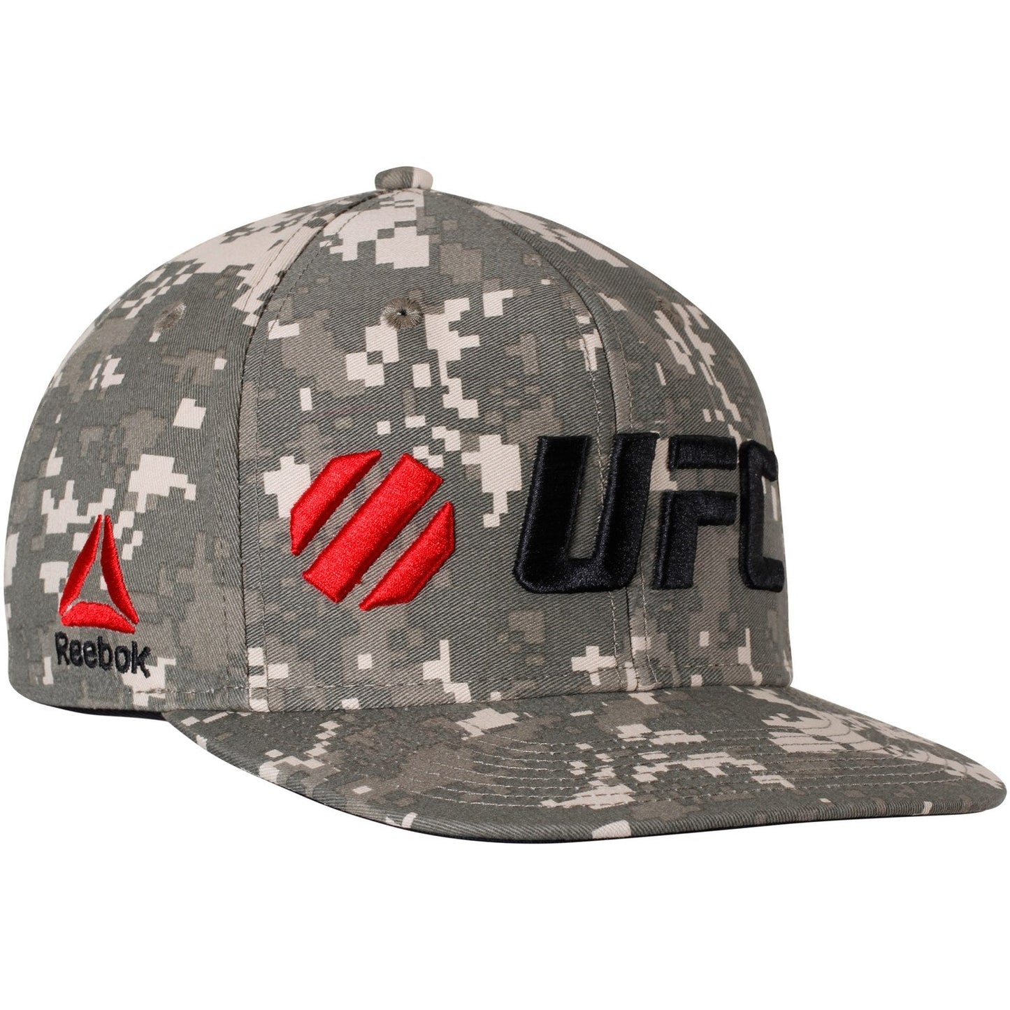 Reebok UFC Digital Camo Flat Brim Snapback Hat Hats