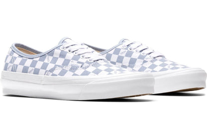 Vans Men's Vault Og Authentic Lx 'Checkerboard White Sky Blue' Sneakers