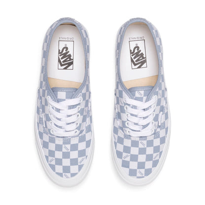 Vans Men's Vault Og Authentic Lx 'Checkerboard White Sky Blue' Sneakers