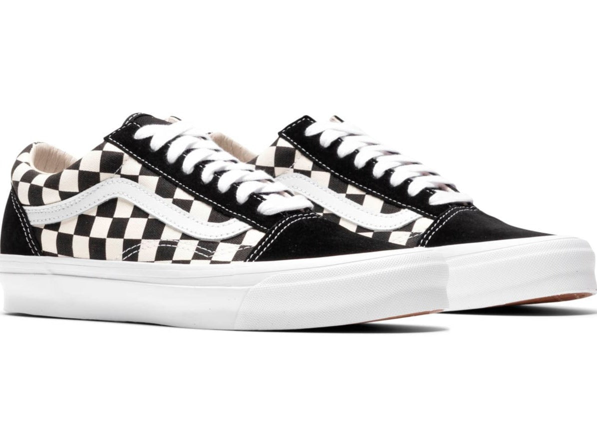 Men's Vans Vault Ua Og Old Skool Lx 'Checkerboard Black'