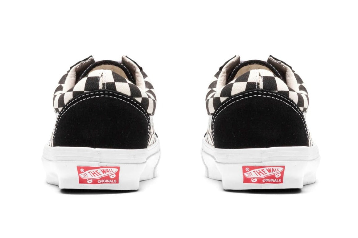Men's Vans Vault Ua Og Old Skool Lx 'Checkerboard Black'