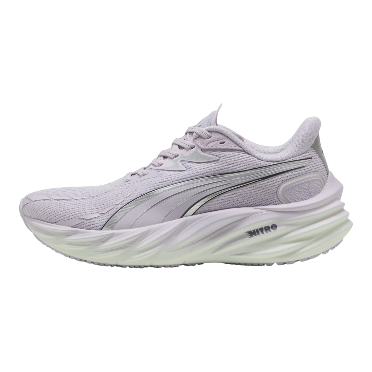 PUMA Velocity Nitro 4 Women's Running Shoes — Lilac Crush/Sage Frost