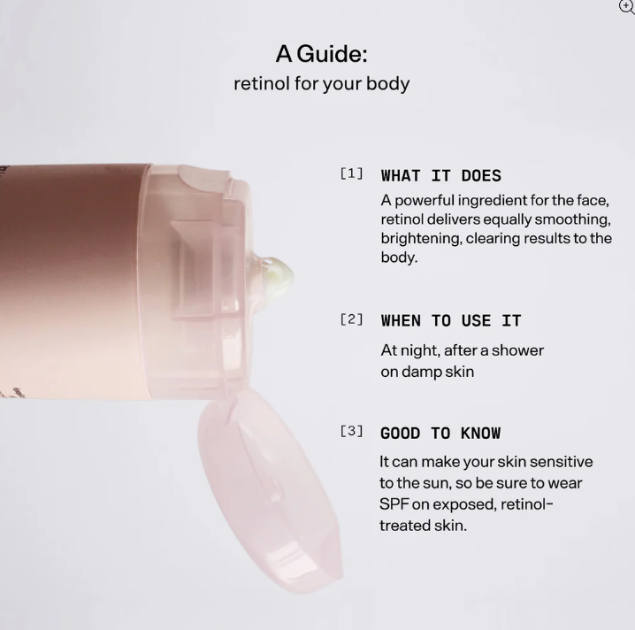 Versed Press Restart Gentle Retinol Body Lotion, 6 fl. oz