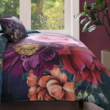 Bebejan Vibrant Flora 5 Piece Reversible Comforter Set