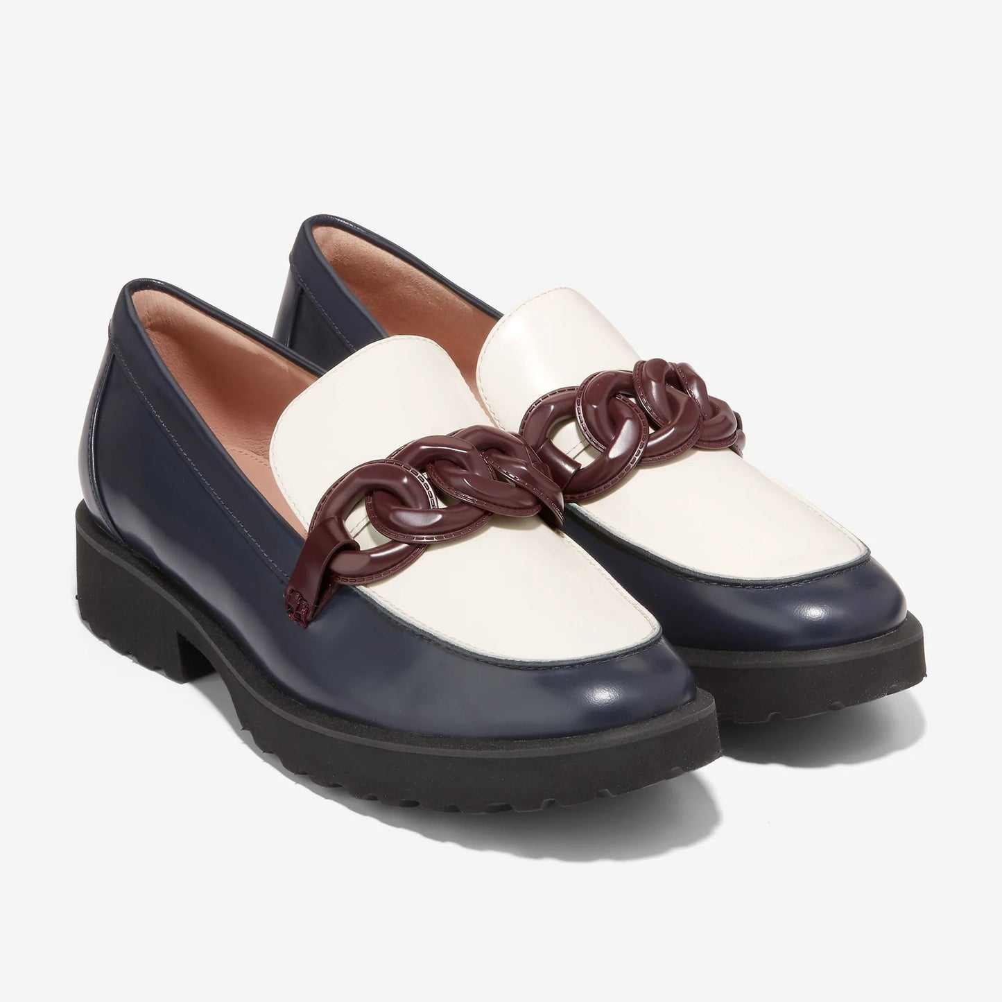 Cole Haan Womens Geneva Chain Loafer
