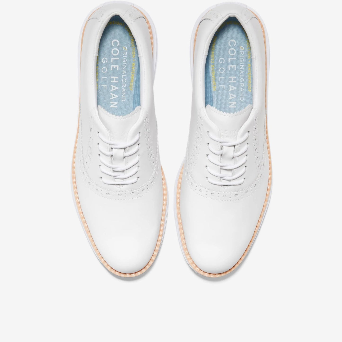 Cole Haan Womens Øriginalgrand Shortwing Oxford Waterproof Golf Shoe