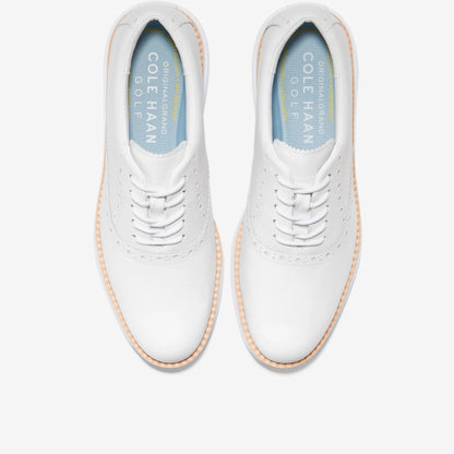 Cole Haan Womens Øriginalgrand Shortwing Oxford Waterproof Golf Shoe