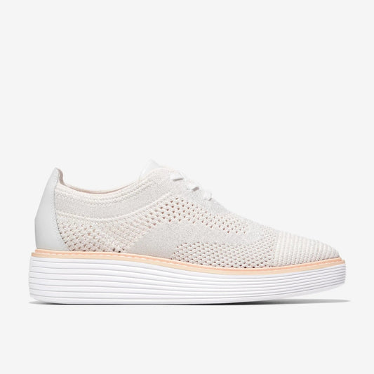 Cole Haan Womens Øriginalgrand Platform Wingtip Oxfords