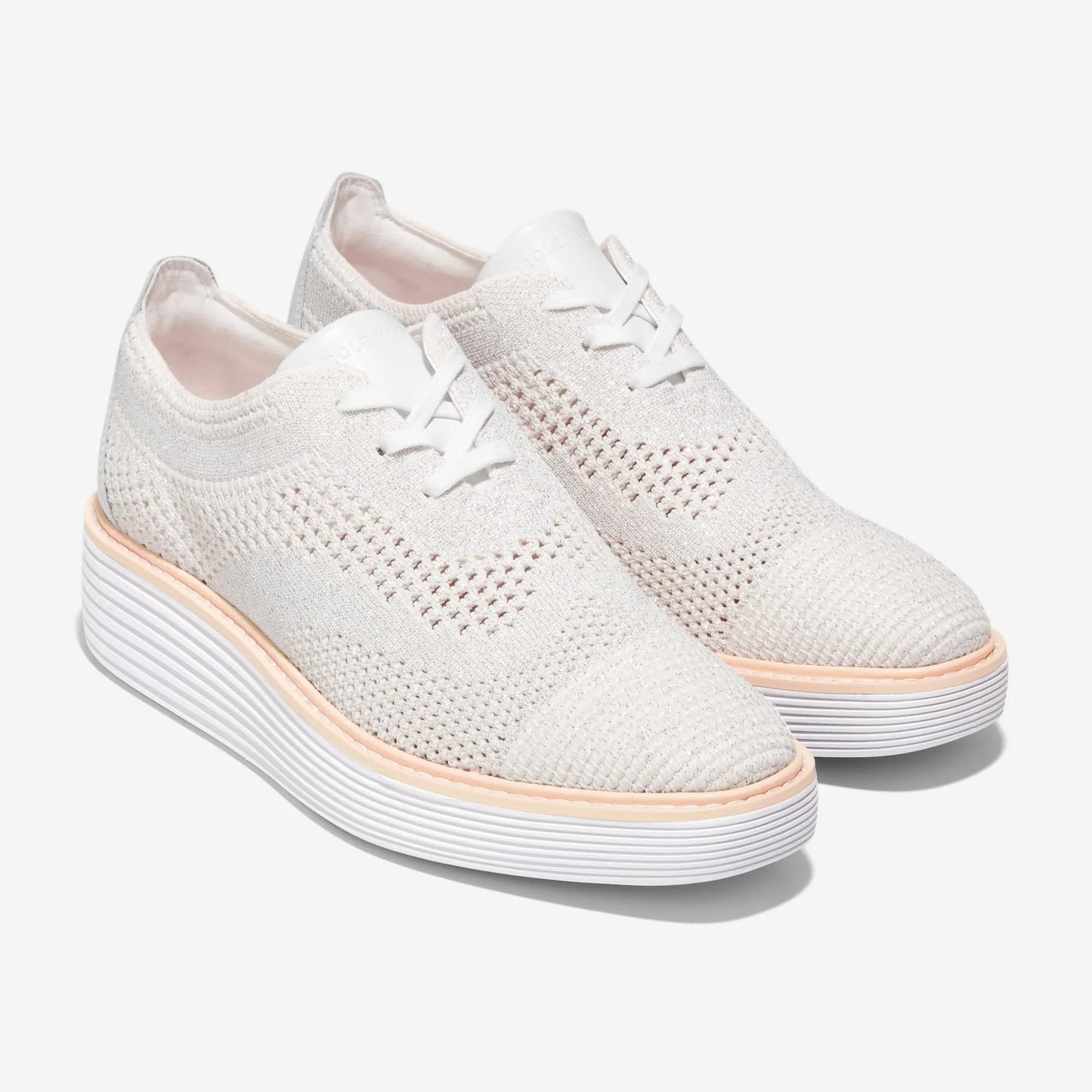 Cole Haan Womens Øriginalgrand Platform Wingtip Oxfords