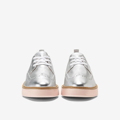 Cole Haan Womens Øriginalgrand Platform Wingtip Oxfords