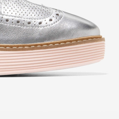 Cole Haan Womens Øriginalgrand Platform Wingtip Oxfords