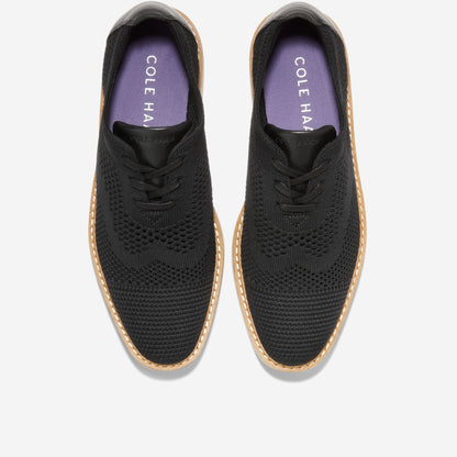 Cole Haan Womens Øriginalgrand Stitchlite Platform Wingtip Oxfords