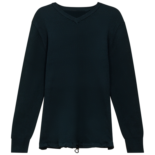 Ribbed Knit Maternity Combo Sweater
