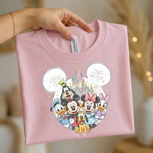 Castle Friends Graphic Tee