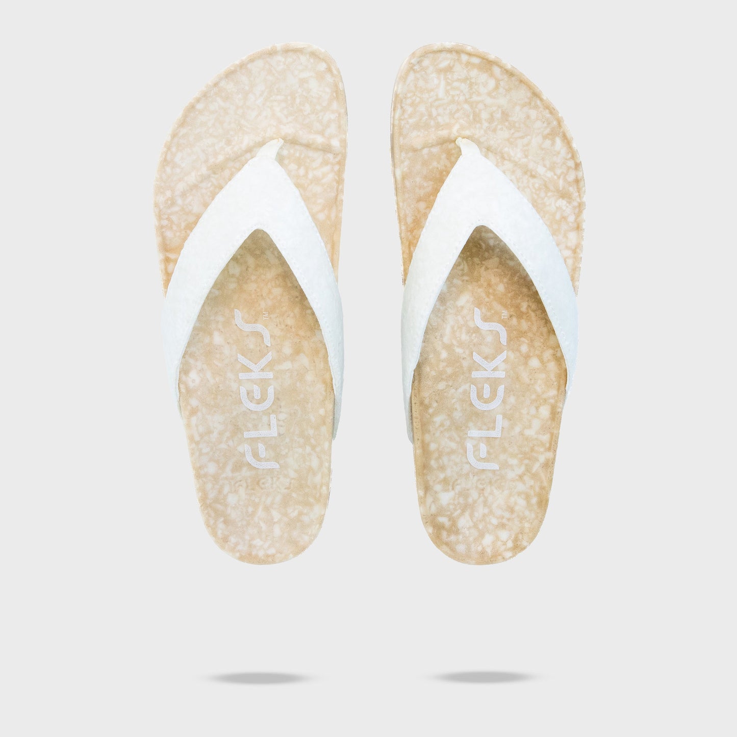 Fleks Unisex West Beach Flip Flop - Oatmeal