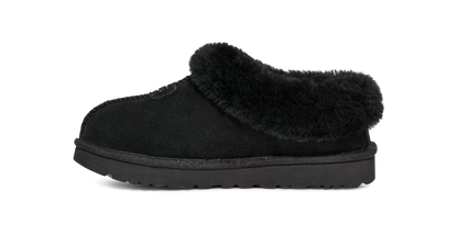 UGG Tazzette Womens Platform Clogs — Black Suede