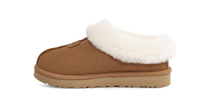 UGG Tazzette Womens Platform Clogs — Chestnut Suede