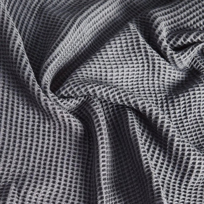 Slate | Bamboo Waffle Towels Bath Made With 100% Bamboo #Color_river
