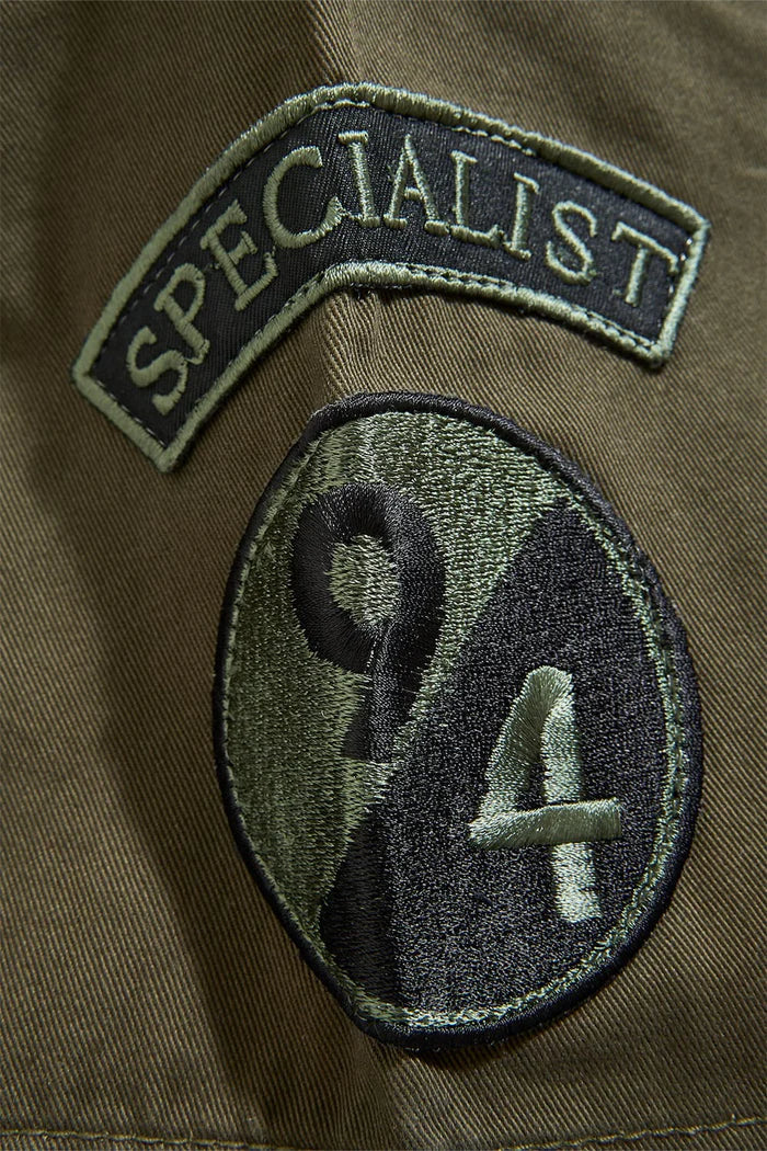 Jordan Craig Military Cargo Shirt - Army Green