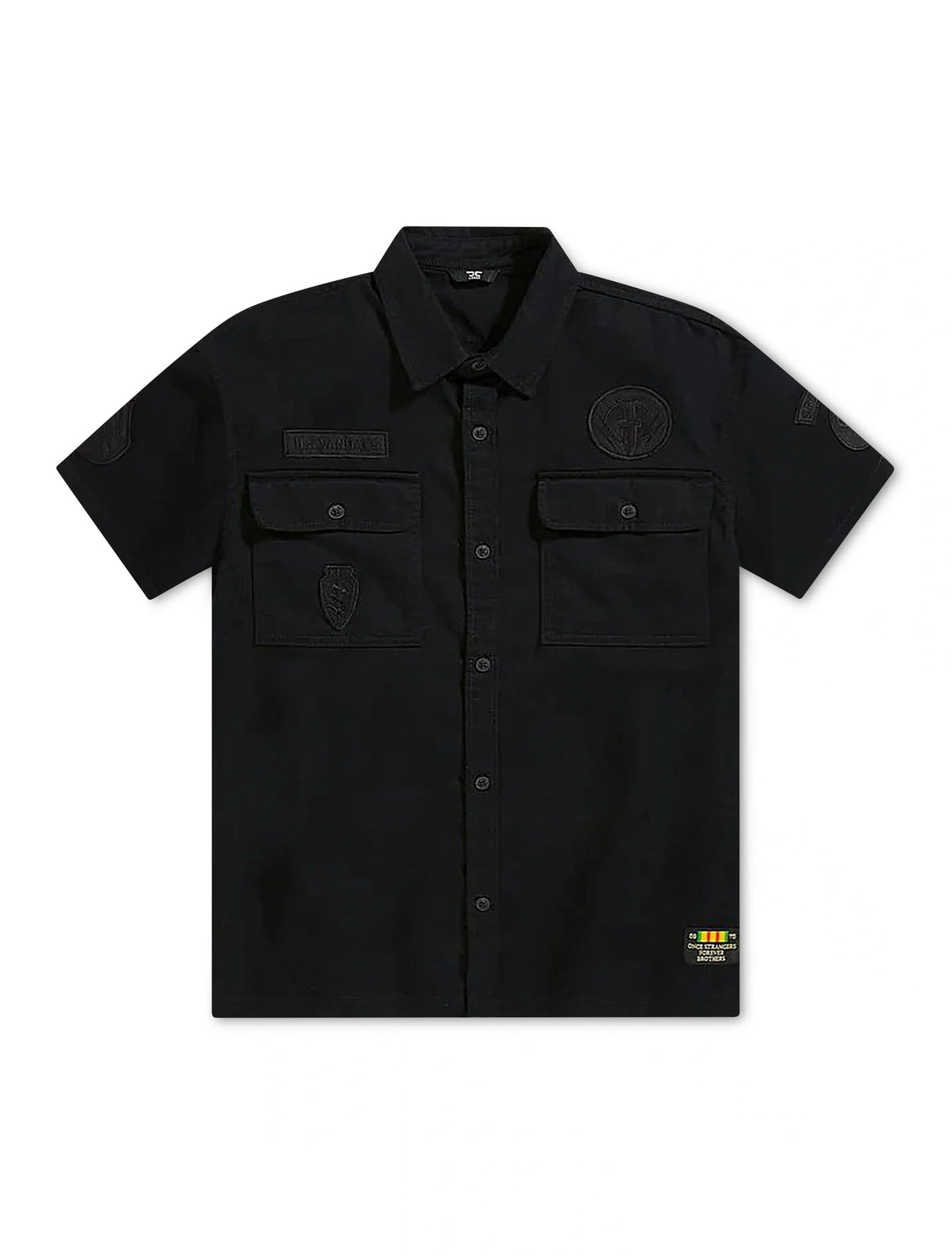 Jordan Craig Military Cargo Shirt - Black