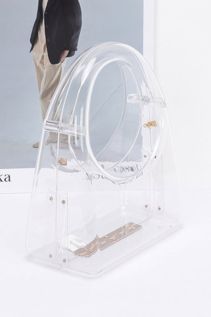 Transparent Acrylic Clutch