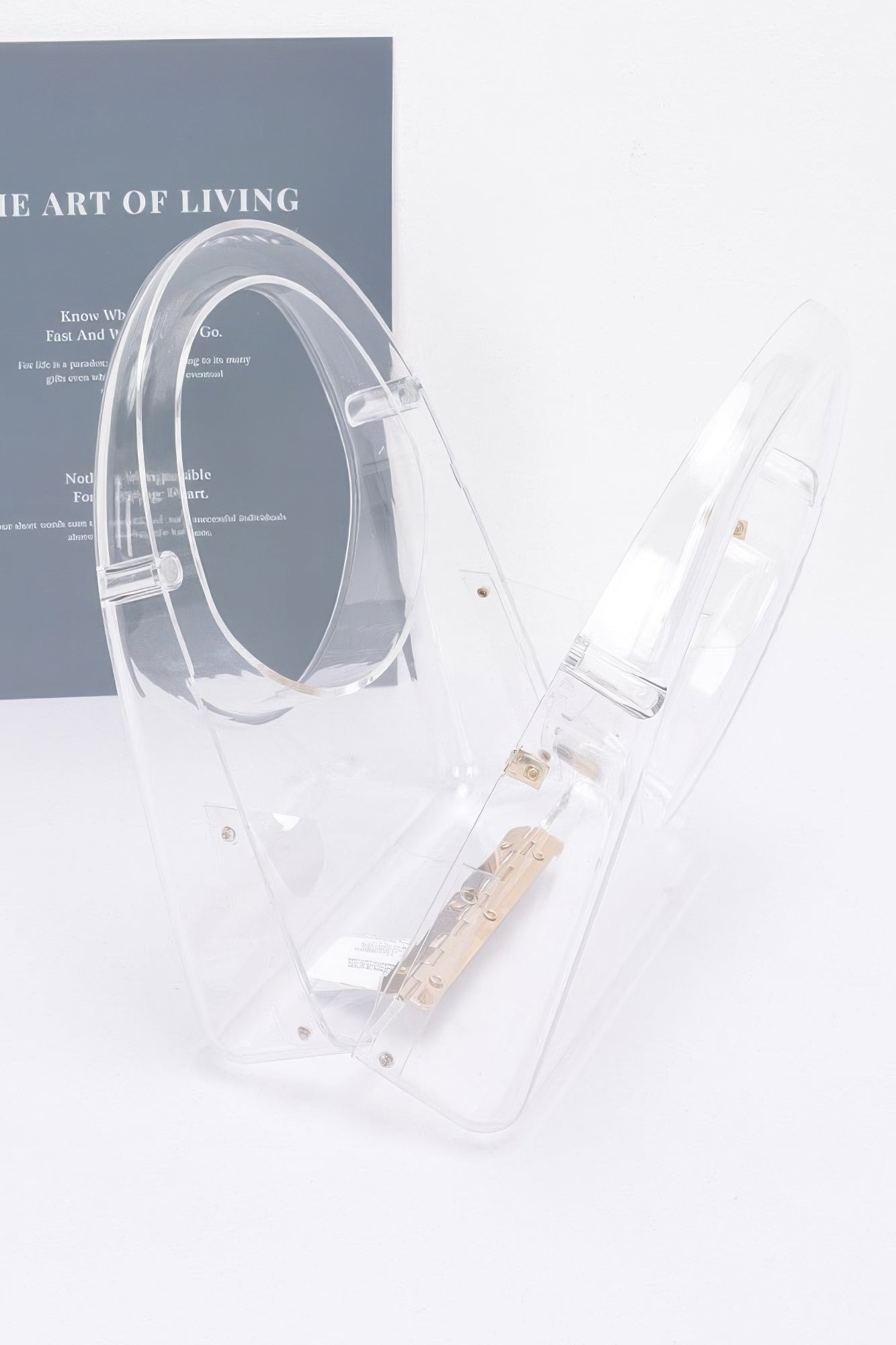 Transparent Acrylic Clutch