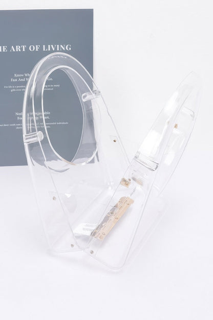 Transparent Acrylic Clutch