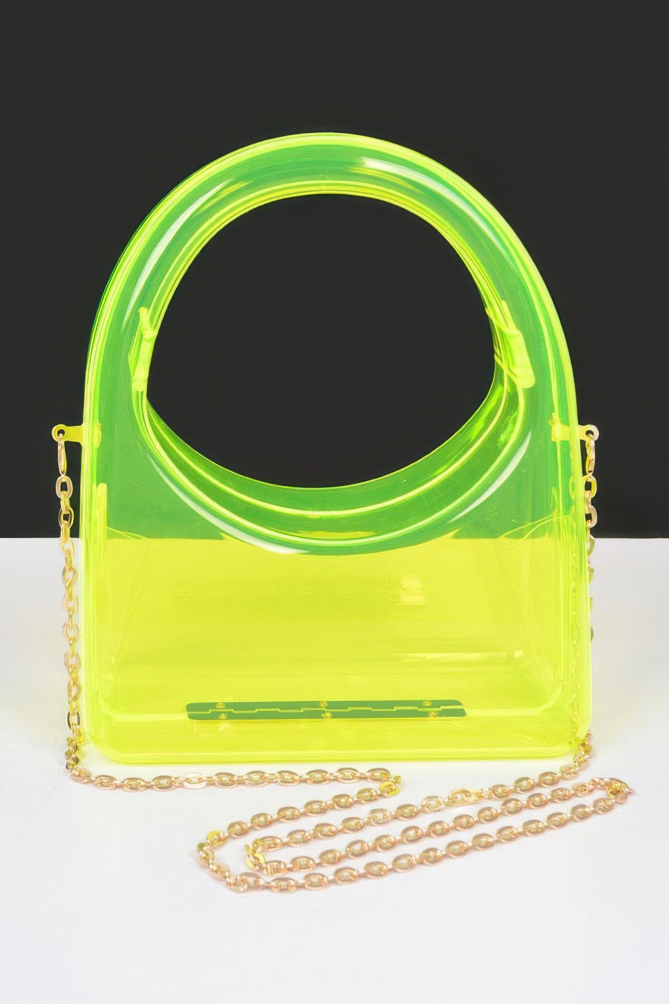 Transparent Acrylic Clutch