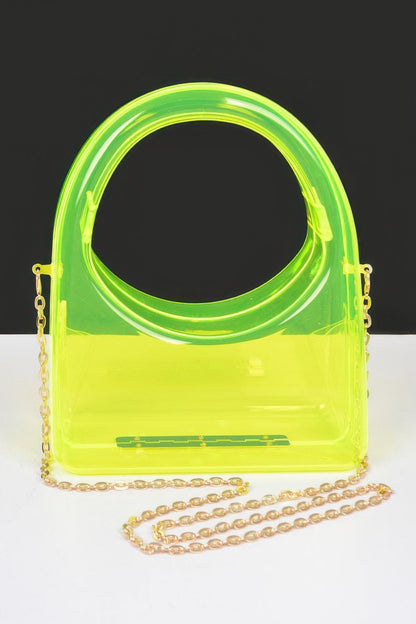 Transparent Acrylic Clutch