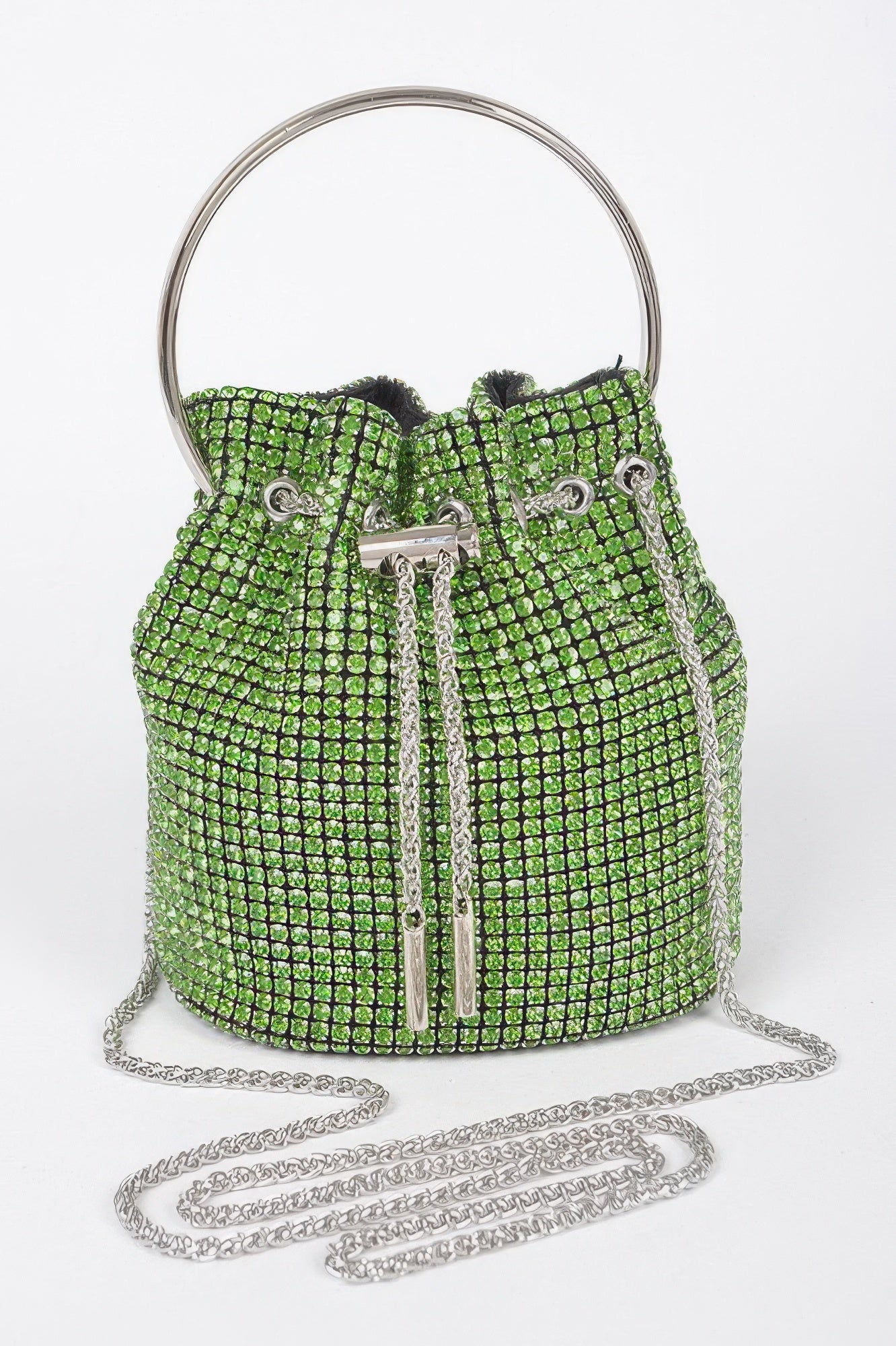 Oversized Rhinestone Clutch