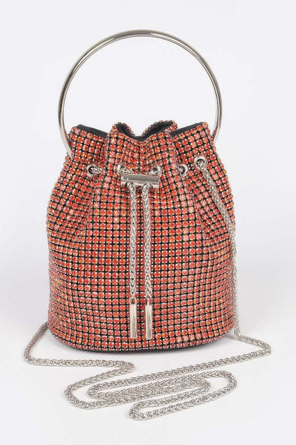 Oversized Rhinestone Clutch