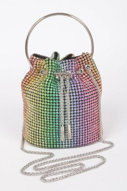 Oversized Rhinestone Clutch