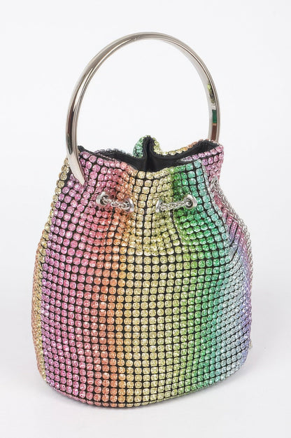 Oversized Rhinestone Clutch