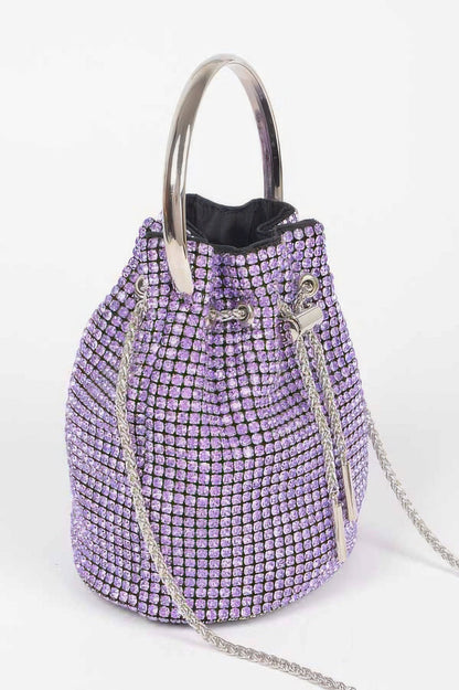 Oversized Rhinestone Clutch