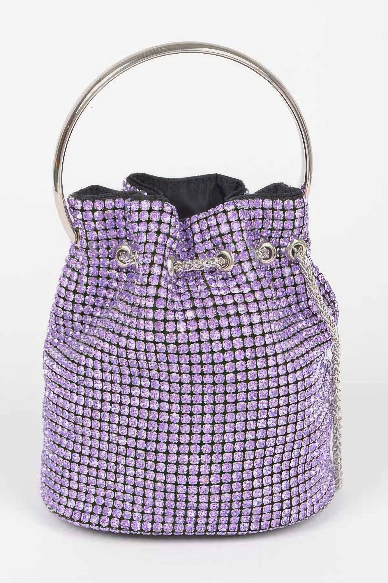 Oversized Rhinestone Clutch